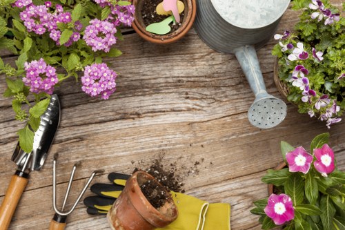 Gardeners Crews Hill pricing for a small front and rear garden tidy