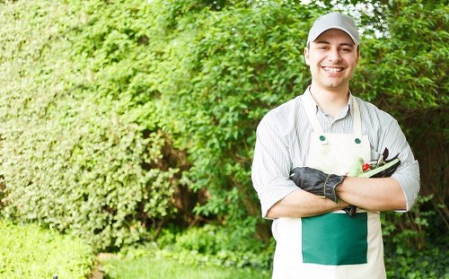 Seasonal planting and garden maintenance in Crews Hill outdoor space